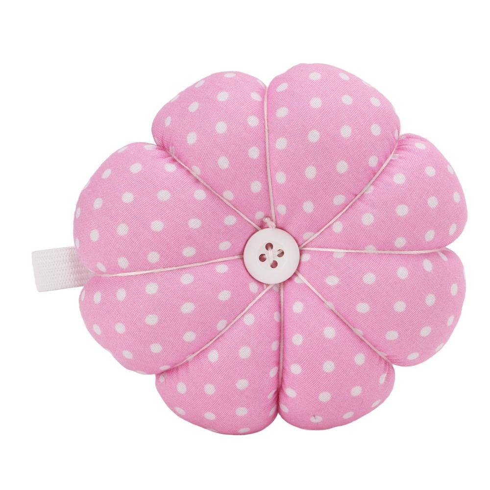 Convenient Design Wrist Pin Cushion Adjustable Strap Hands Free Pincushion For Quilting