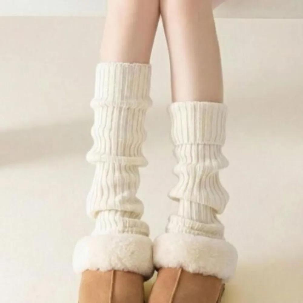 Women's Soft Heat-Resistant Wool Blend Knit Leg Warmers