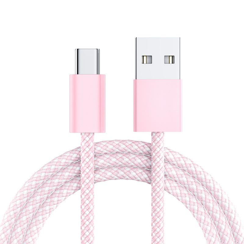 Macaron Color Type-C Data Cable for Apple 15/16, Samsung - Fast Charging USB Cable