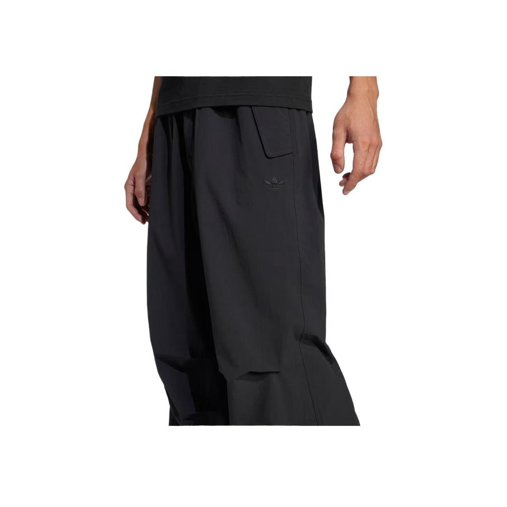 Adidas Originals Premium Essentials Comfortable Soft Loose Casual Pants Men Bottoms Black JD2111
