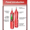 12-300V Voltage Detector Smart Electric Pen Sound & Light Alarm Non-Contact Voltage Zero Fire Wire Tester Pen Meter