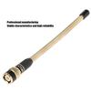 16cm Professional   Male BNC Flexible Spring   UHF for   IC V9   Ham Radio(Black )
