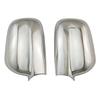 Car Decoration Carbon Fiber Door Mirror Cover Trim Chrome Silver Car Rearview Accessories Styling For Honda CRV 2002 - 2006