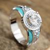 Luxury Medieval Ring Women, British Retro Sense Chic Ring
