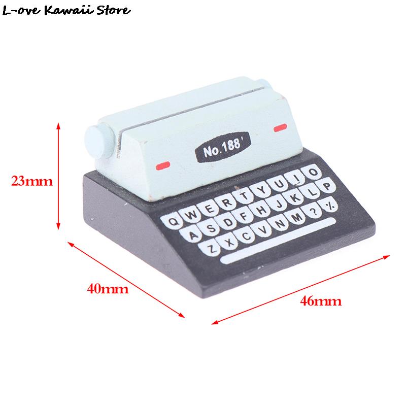 Miniature Dollhouse Furniture Set For Dolls House Mini Toy Kit Accessories TV Kitchen Home Fridge Kids Pretend Play Diy Figurine