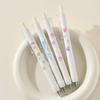 Full Needle Tube Writing Pen Black Pressing Pen Bows Gel Pen  Daily Use