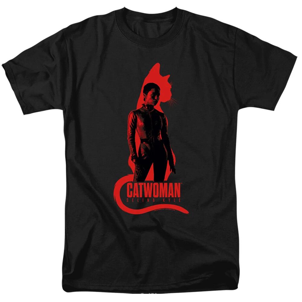The Batman  Selina Kyle Cat Silhouette  T-Shirt or Tank - to 5X XL