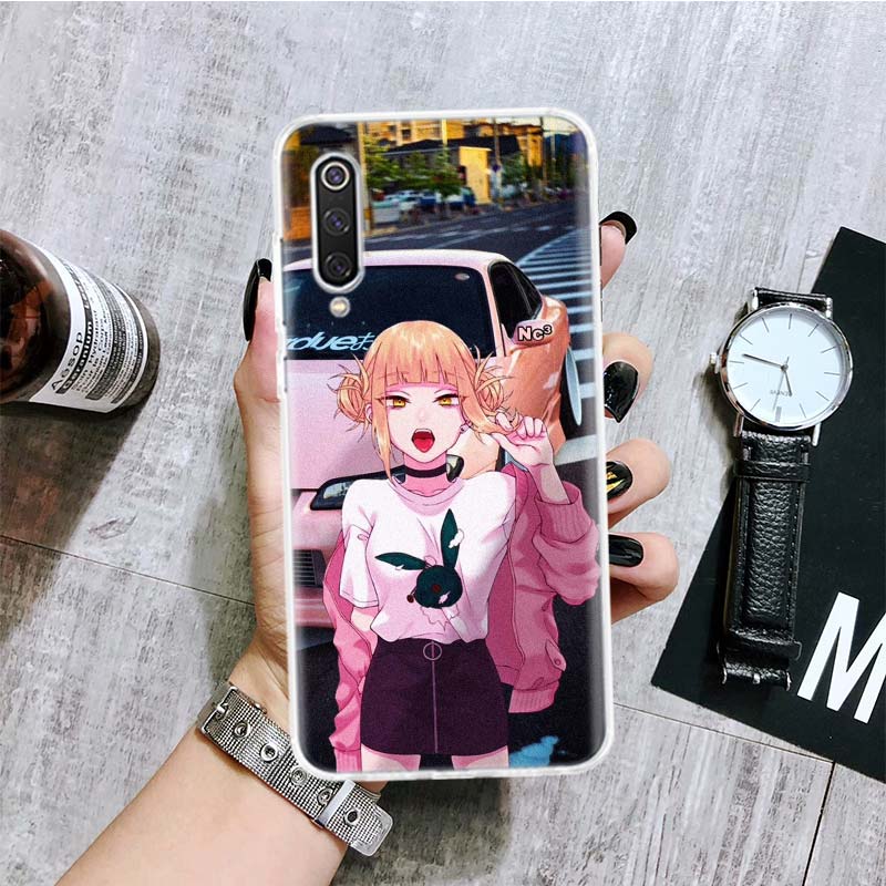 Sports Car Cute Anime Girl Phone Case For Xiaomi Redmi 9 9A 9C 9T 10 10A 10C 8 8A 7 7A 6 6A K40 K20 Pro K30 S2 10X Printing Cove