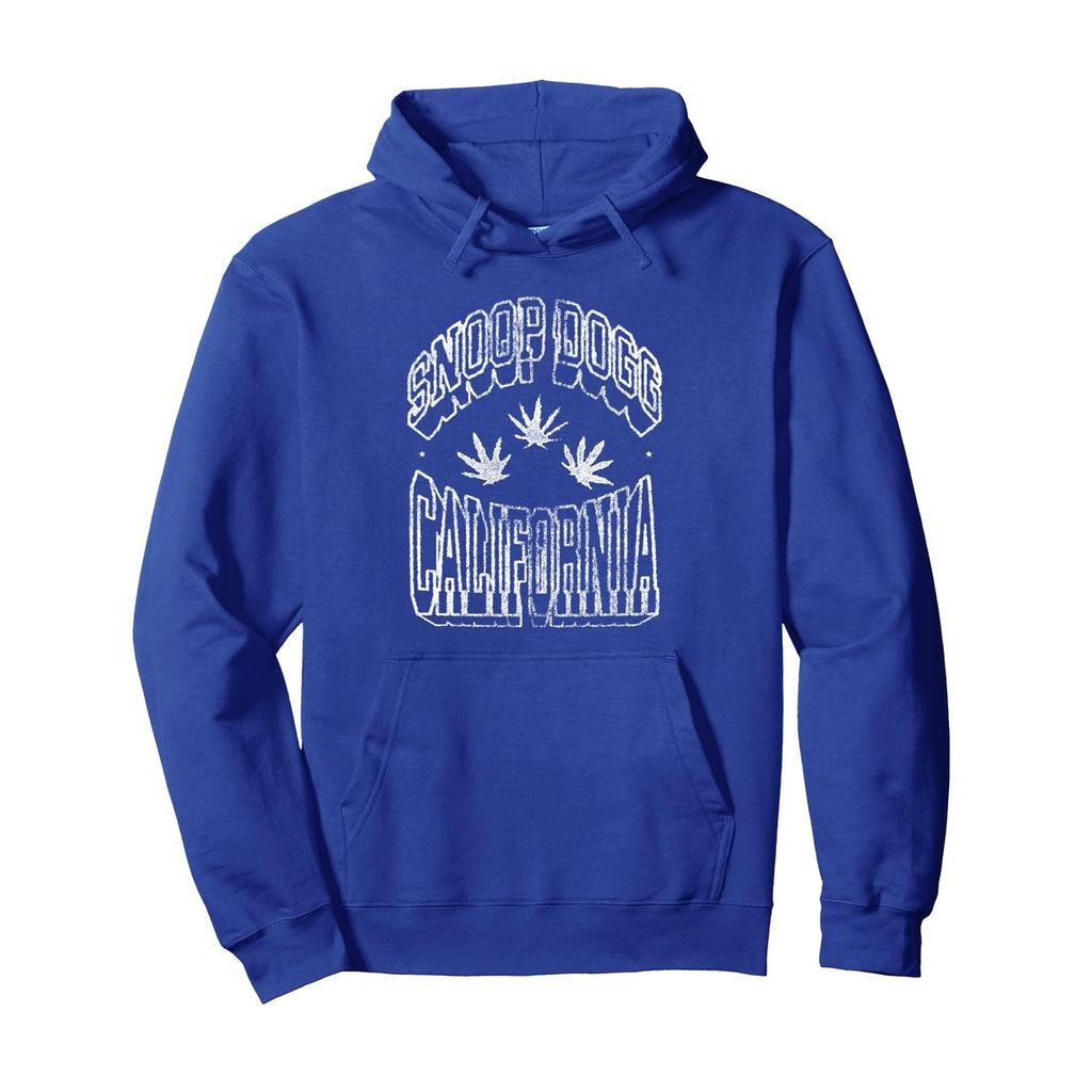 Snoop Dogg Official California Leaf Hoodie - Licensed Bravado Streetwear Sweatshirt