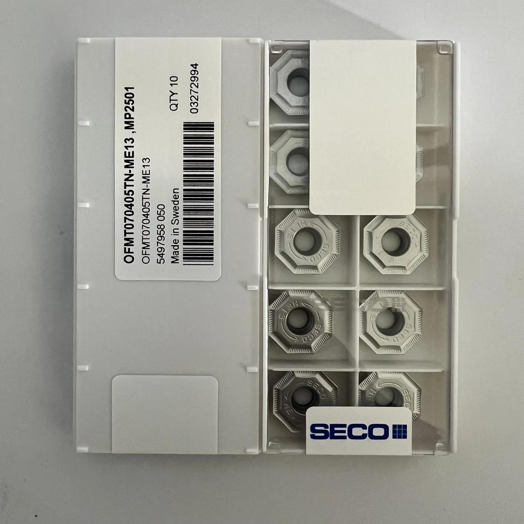 OFMT070405TN-ME13 MP2501 / Industrial indexable Carbide Inserts 10 Pcs