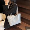 Spring and summer new textured tote bag women's commuter fashion casual shoulder bag handbag