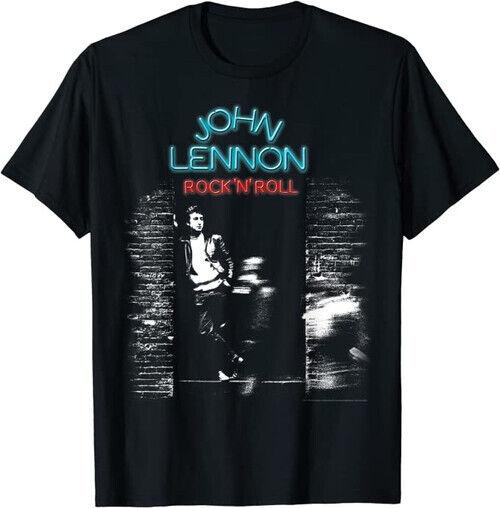

John Lennon Rock n Roll T-shirt Tops Tee 4XL