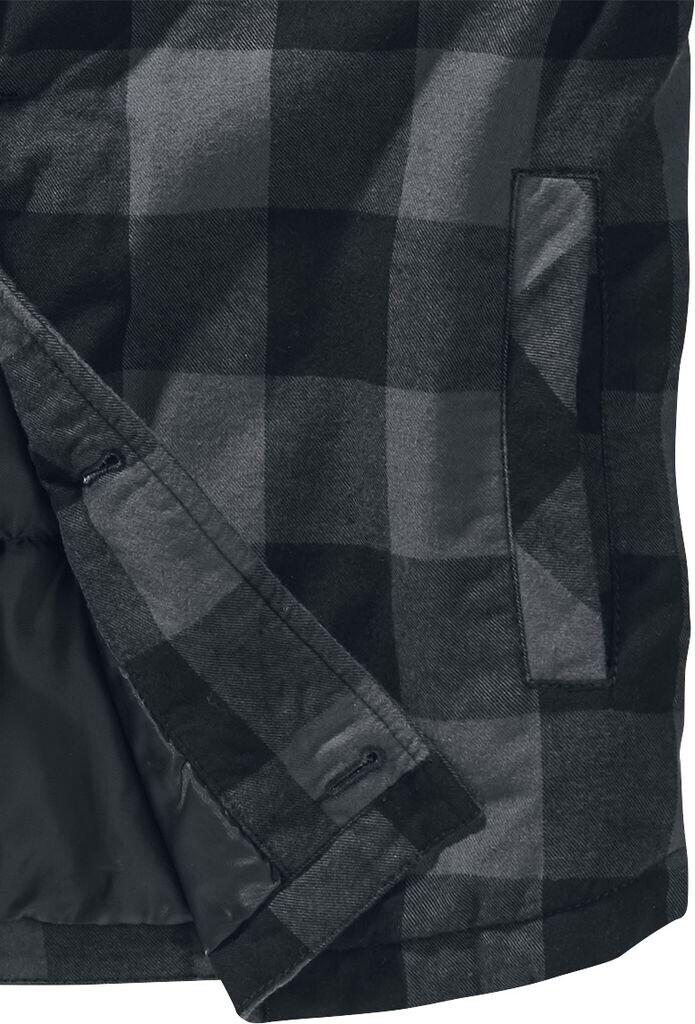 Winter Jacket Brandit Lumberjacket (9478) Black/grey