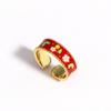 Bunter Floral Offener Ring Vielseitiger Vintage Schmuck Neuer Emaille Ring Hochzeit