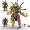 MOC Skibidi Toilet Action Figure Building Blocks Titan Clock Man Upgrade 4.0 Bricks DlY Toys For Kid Christmas Birthday Gifts