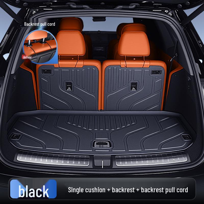 Galaxy M9 TPE25 Trunk Mat: Special Integrated Tail Box Mat for Car Interior