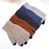 General Winter Plush Knitted Gloves Warm Thicken Touch Screen Telefingers for Outdoor