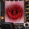 Wall Hanging Tapestry Charlton Athletic FC Print Cloth for Living Room Bedroom Home Decor