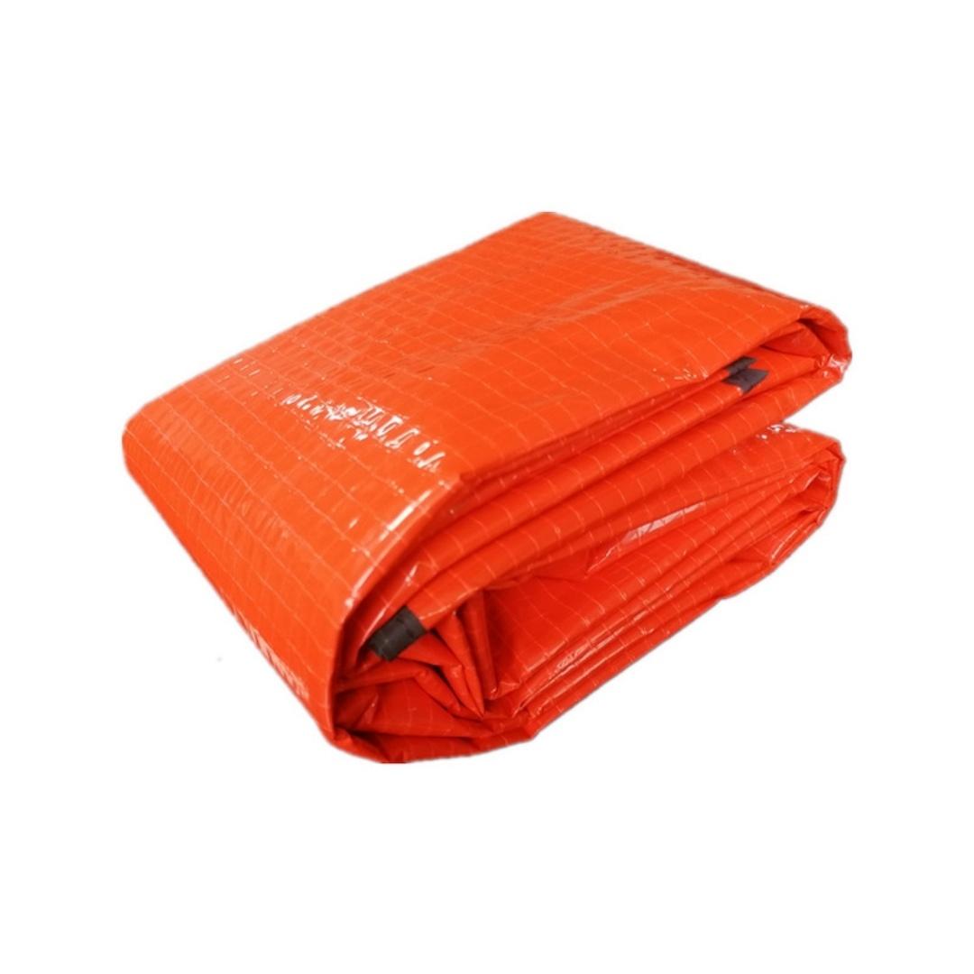Essential Orange Camping Mat For Mountaineering - Insulated, Moisture - Resistant Blanket For Outdoor Adventures