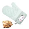 BEPAN Thickened Anti-scalding Gloves Household Kitchen Microwave Waterproof Oven Gloves High Temperature Silicone Insulation