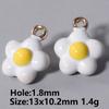 5/15pcs/Lot Cute Girl Pendant Enamel Cherry Rabbit Star Charms For Jewelry Making Supplies 3D Charm In Bulk DIY Earring Keychain