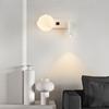 Modern Minimalist Wall Lamp Black/White Living Room Sofa Background Wall Decorative Lamp Luxury Bedroom Bedside Reading Light