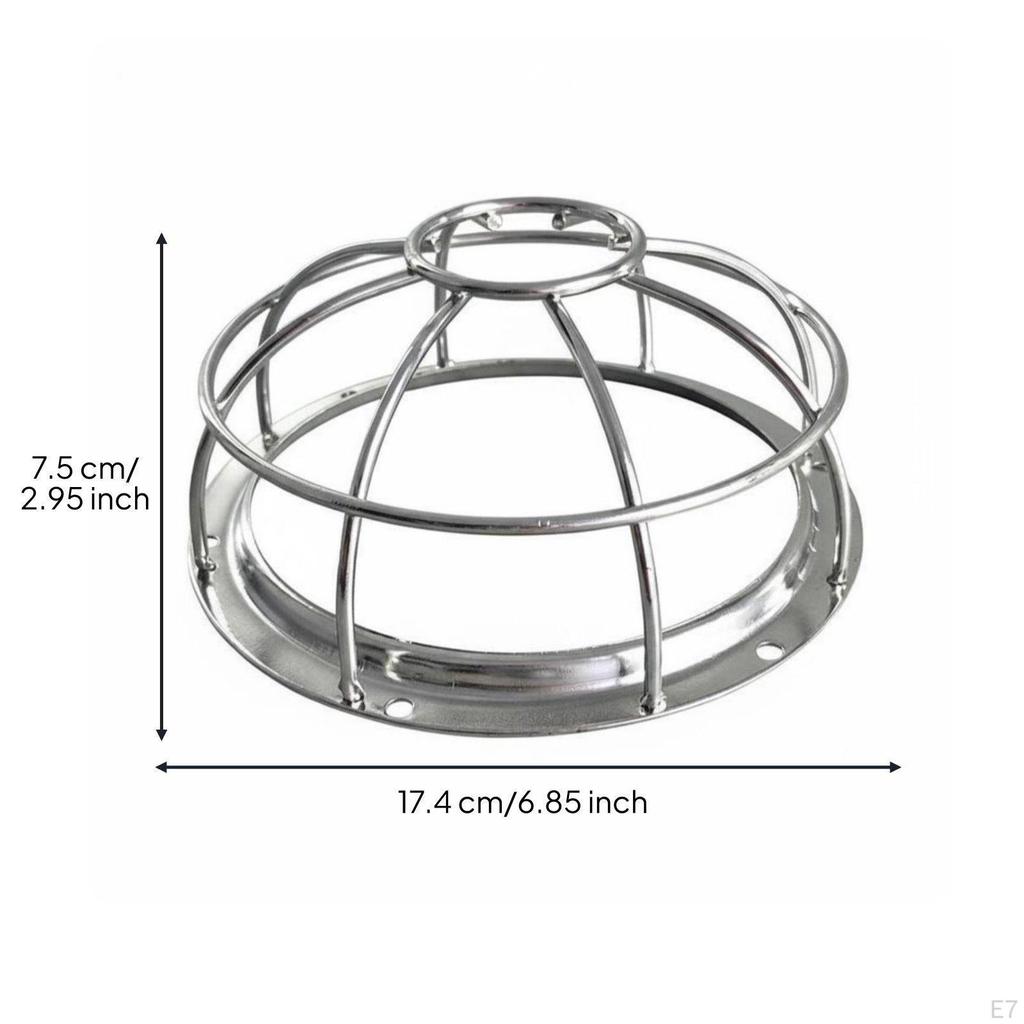 Wire Bulb Cage Impact Resistant Industrial Protector Iron Construction Light