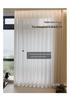 Misty Cloud Jacquard Gauze Curtains - Light Filtering Privacy Curtains for Living Room, Bedroom, Bay Window, and Balcony