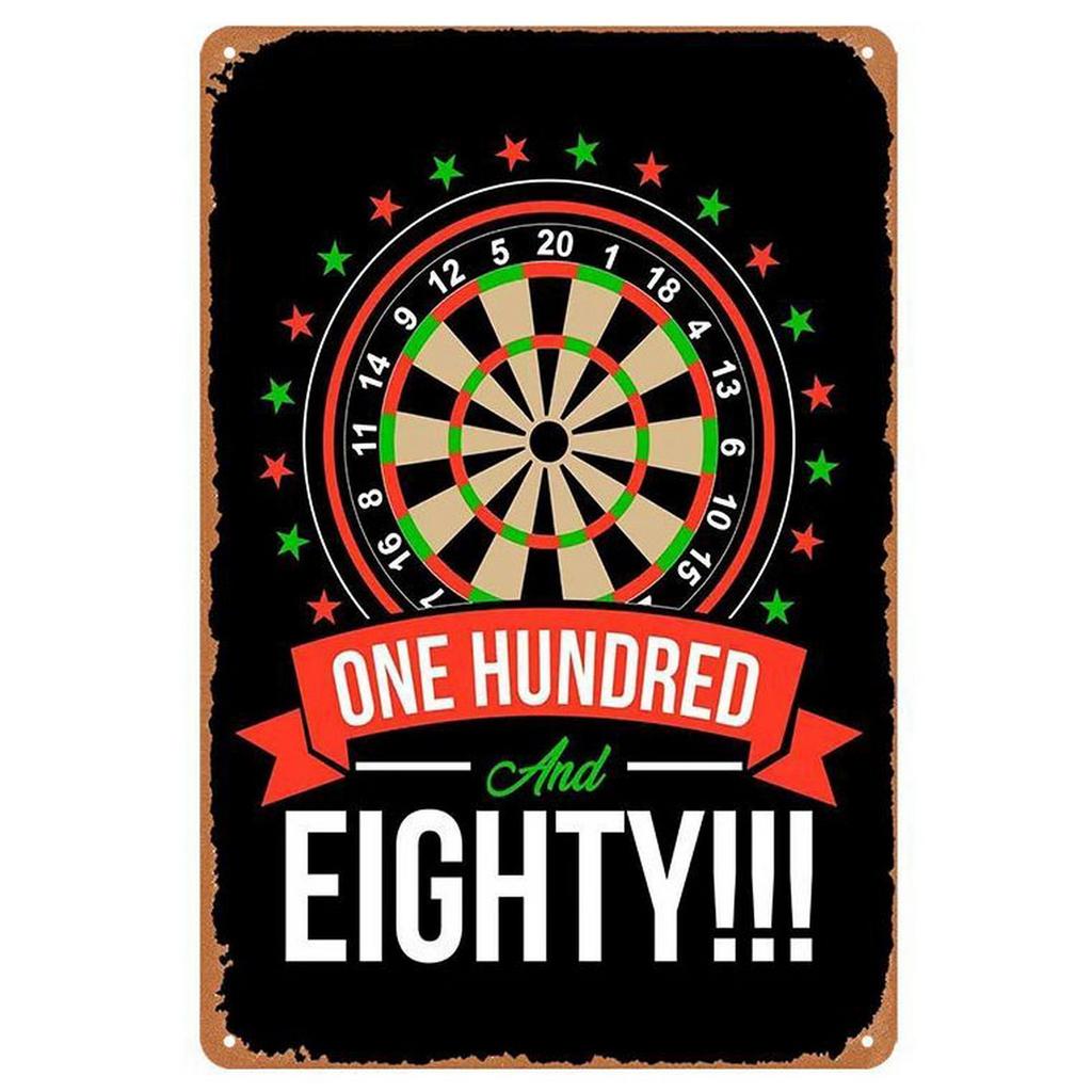 No Beer No Darts Plaque Metal Tin Signs Wall Art Decoration Vintage Posters Iron Painting for Man Cave Home Cafe Garden Club