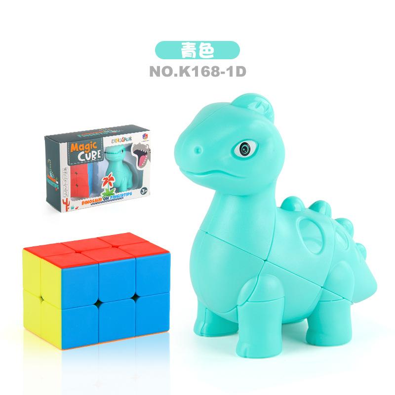 Supply Simulation Dinosaur Animal Rubik'S Cube Smooth Rotation Second-Order Special-Shaped Rubik'S Cube Children'S Science And Education Toys