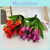 Tulip Miniature Potted Plant Artificial Greenery For Wedding Decor And Home Styling