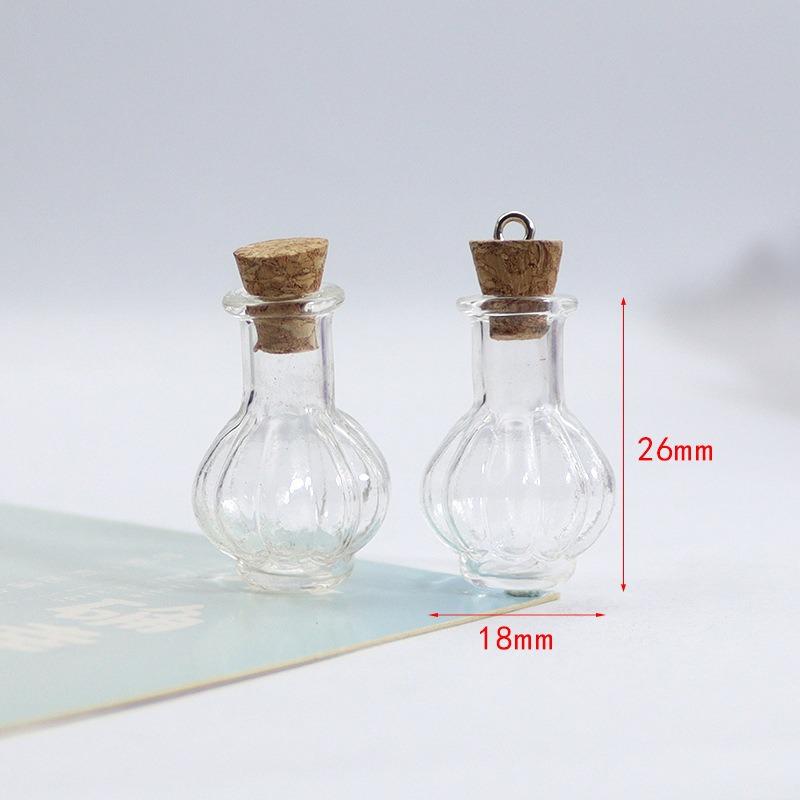 

DollHouse Miniature Glass Vase Decoration Fairy Garden Scene MINI Art Plant Hydroponic Vase Glass Crafts DIY Aromatherapy Bottle