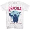 DRACULA T-Shirt Nightmare of Terror Mens Bela Lugosi Comic Art New White Cotton Unisex T-Shirt