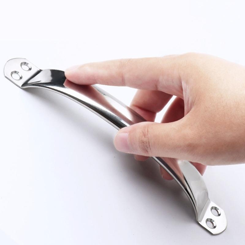 Round Tube Cabinets Handle Heavy Type Stainless Steel Pull For Furniture Drawer Door Chopping Board Simple Mounting Hardware Accessories