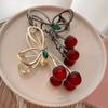 Cherry Hair Clip Large Hair Claw Clip Fashion 3D Adornment Catch Princess Barrettes Hair Styling Tool Ornaments
