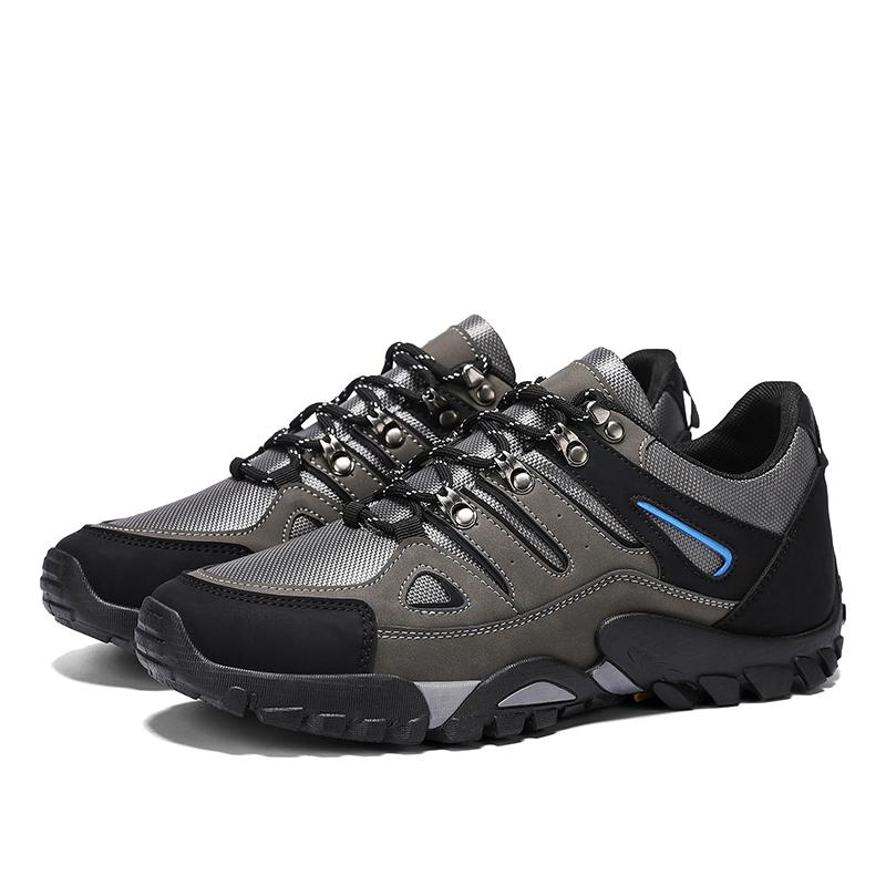 

Мужские уличные походные кроссовки, ботильоны хорошего качества, мужская повседневная обувь, римские спортивные прогулочные мужские кроссовки, ботинки 44 серый