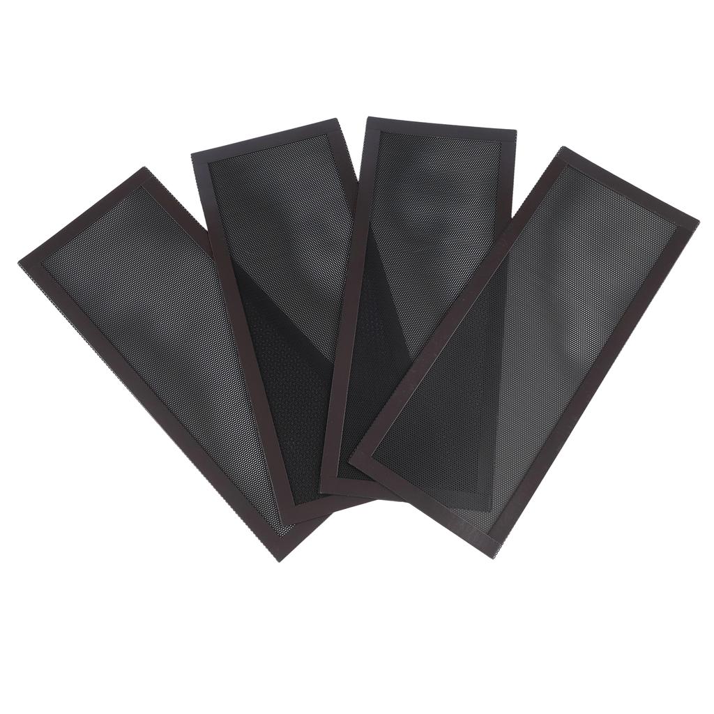 Magnetische Lüftungsgitterabdeckung 4 x 12 Zoll mit integriertem Streifen zur schnellen Befestigung und effektivem Staubschutz für Ihre Lüftungsschlitze