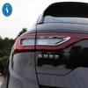 For Renault Koleos Samsung QM6 2017- Car Chrome Rear Tail Lights Protection Trim Rear Lamps Cover Sticker Decor Accessories