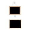 Hanging Chalkboard Double-Sided Blackboard Memo Board Writing Board Small Hanging Blackboard for Home Office Kitchen