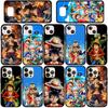 Case for iPhone 17 15 16 Plus Xiaomi Poco X7 X6 F8 F7 C85 C75 C71 Redmi Note 14 12 11 13 Pro Max A4 14C 13C 15C Luffy One Pieces Roronoa Zoro Silicone