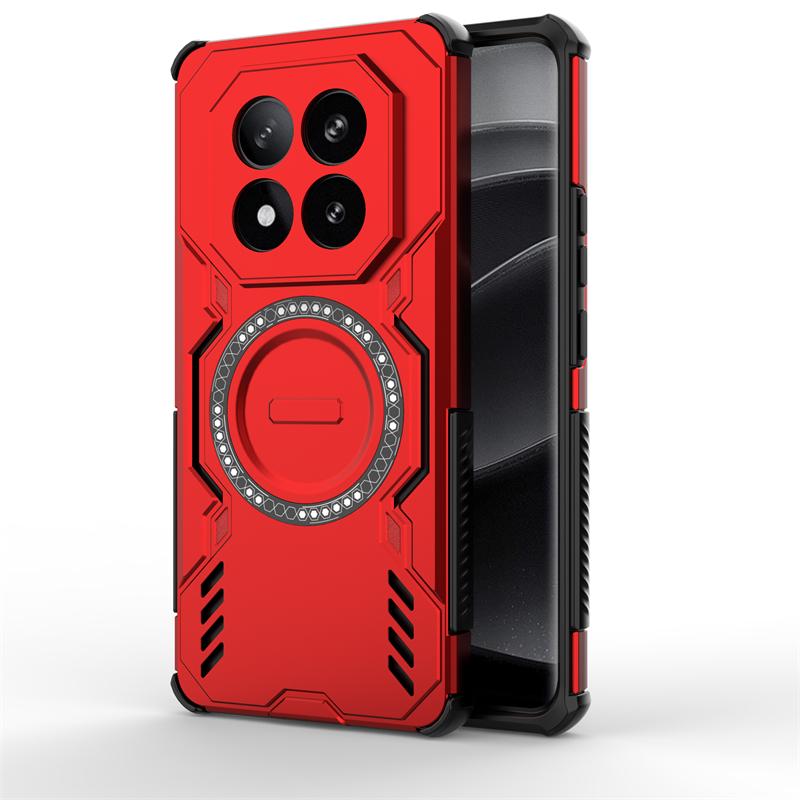 Pouzdro pro Redmi Note 14 Pro Plus Magnetická Adsorpce Bezdrátové Nabíjení Kryt Redmi Note 14 Pro Pouzdro pro Redmi Note 14 Pro Plus Pouzdro