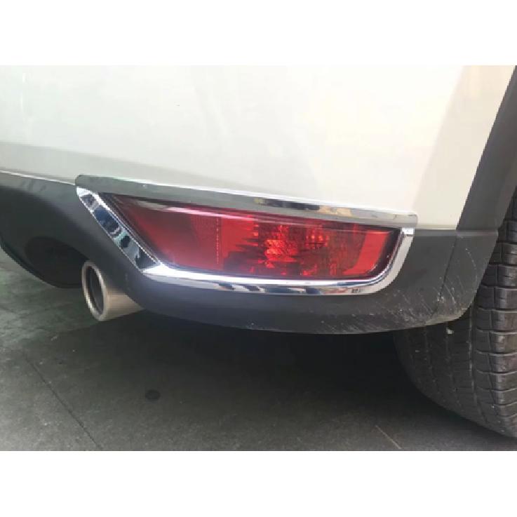 Chrome Rear Fog Light Cover Trim for 2017- Mazda CX-5 CX5 ABS 2PCS Decorate