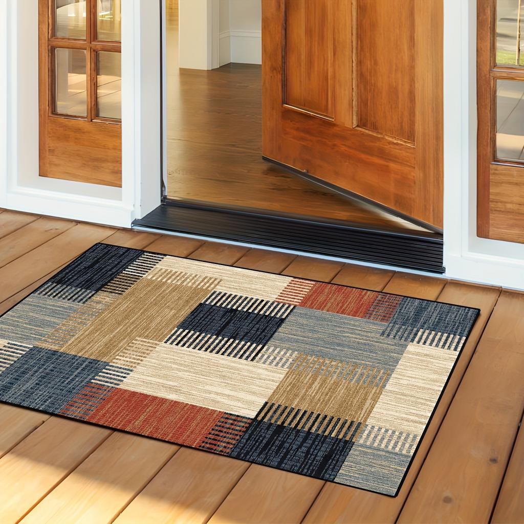 Modern Welcome Doormats Entrance Mat Non-Slip Floor Mats Living Room Rugs Bedroom Indoor Use Home Decoration Carpet