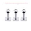 Cross Head Drive Paddle Board Fin Screw Plate With O Ring Fin Fixing Tool  Water Sports Equipment