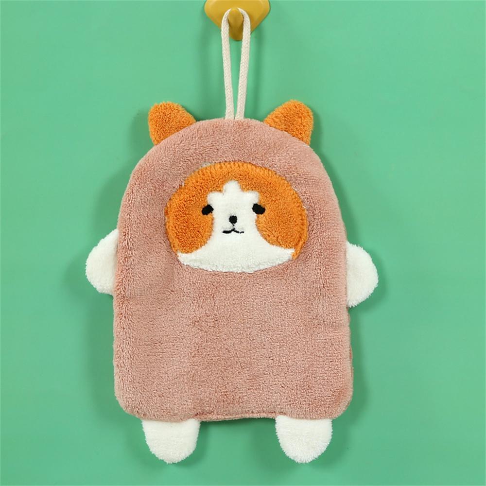 

Подвесное полотенце с рисунком щенка, коралловый флис, кухонные принадлежности, высокоэффективное полотенце для щенка, инструменты для чистки вышивки, мягкое чистящее полотенце CHINA