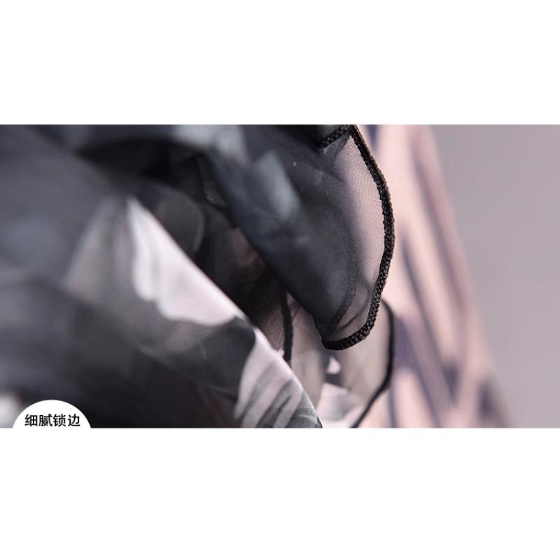 Καλοκαίρι Νέα Φούστα Φούστα Μεγάλο Μέγεθος Χαλαρή Μέση Μεγάλη Φούστα