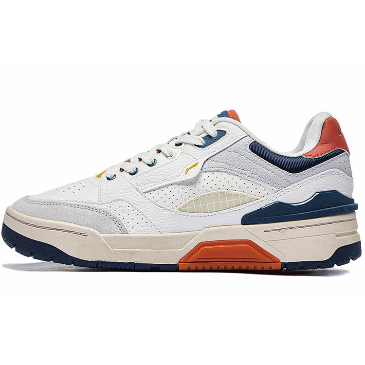 

New LiNing RSR 101 Anti Slip And Wear Resistant Lightweight Low Top Skateboard Shoes Men s Ecru Gray ABCS087-1 39