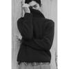 H M Regular Fit Turtleneck Sweater Dark Brown