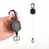 Portachiavi Retrattile Heavy Duty Portachiavi Antifurto con Moschettone Lunghezza Estensibile 31'' Porta Badge Retrattile