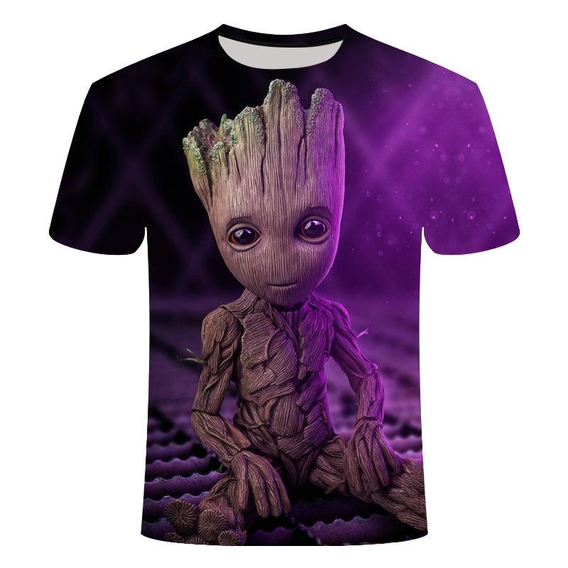 [3D Digital] Men's Novelty 3D Digital Print T-Shirt | Breathable Polyester | Casual | Machine Washable